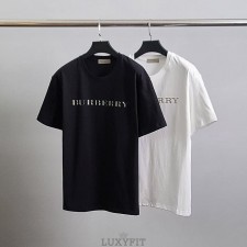 BB 버버리 패턴로고 코튼 반팔티