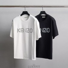 KZ 겐조 라인 레터링 코튼 반팔티