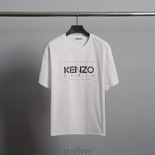 KZ 겐조 스퀘어 레터링 코튼 반팔티