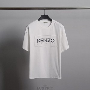 KZ 겐조 스퀘어 레터링 코튼 반팔티