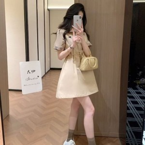 BB 버버리 여성 셔츠 카라 원피스
