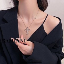 DM 다미아니 벨에포크 크라운 다이아몬드 목걸이