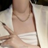 TC 티파니앤코 링크 목걸이 팔찌 귀걸이 세트
