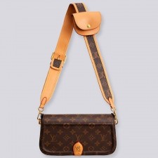 LV 루이비통 오피시에 모노그램 크로스 숄더백