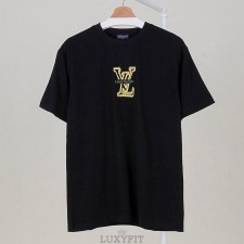 LV 루이비통 레터링로고 코튼 라운드