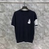 TB 톰브라운 닻 멀티로고 니트 라운드티셔츠