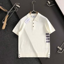 TB 톰브라운 사선 쿨링 니트 카라티셔츠