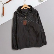 LV 루이비통 수입 모노그램 하프 로고 윈드브레이커 자켓