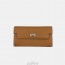 HM 에르메스 켈리 포켓 롱 장지갑 (브라운)