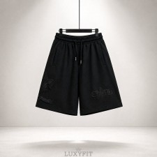 CH 크롬하츠 크롬 플뢰르 자수패치 하프팬츠