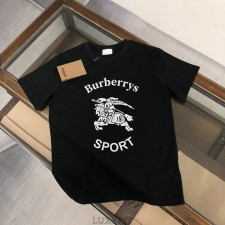BB 버버리 로고 플로킹 반팔티