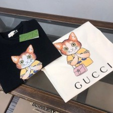 GC 구찌 기도하는 캣츠 반팔티