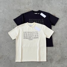 MG 메종 마르지엘라 26 엠브로이더드 자수 티셔츠 - 수입