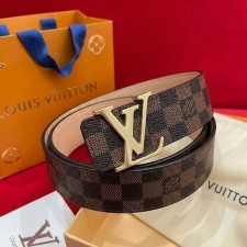 LV 루이비통 다미에 금장벨트