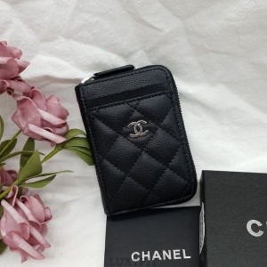 CN 샤넬 듀얼지퍼 카드지갑