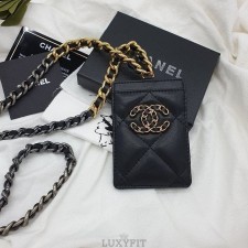 CN 샤넬 체인스트랩 카드지갑
