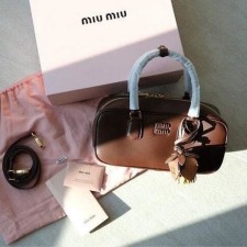 MU 미우미우 아르카디 레더 토트백 라지 + 백참