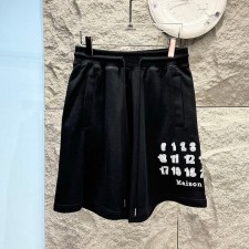 MG 메종 마르지엘라 레터링 자수패치 하프팬츠