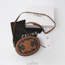 CL 셀린느 퀴르 트리옹프 오벌백
