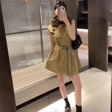 PD 프라다 조끼 원피스 (벨트포함)