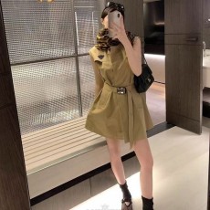 PD 프라다 조끼 원피스 (벨트포함)