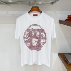 HM 에르메스 오디세이 H 마크 원형 메달리온 반팔