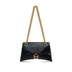 (국내) BC 발렌시아가 23SS Crush Small leather shoulder bag 크러쉬 스몰 가죽 숄더백